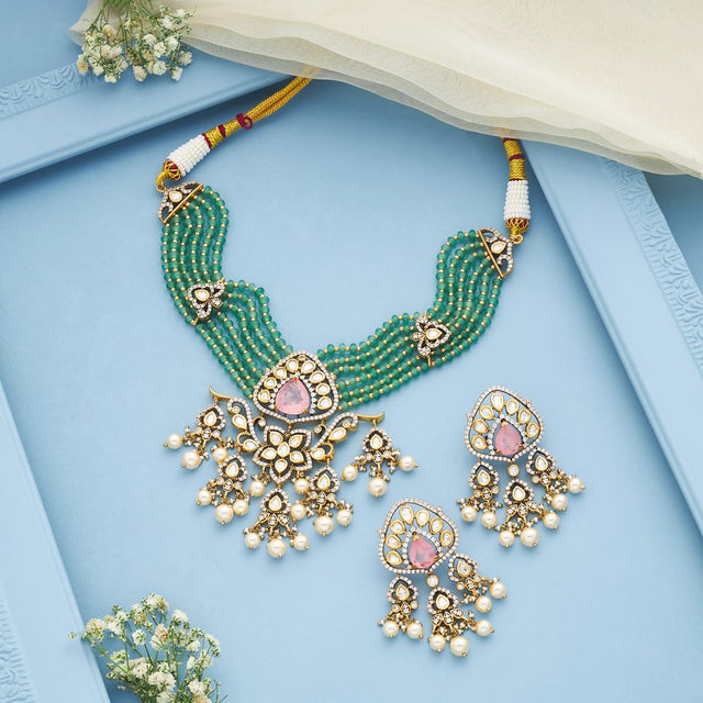 Kundan Necklace Kundan Necklace 199646