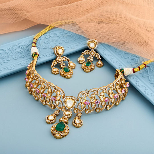 Kundan Necklace Kundan Necklace 201195