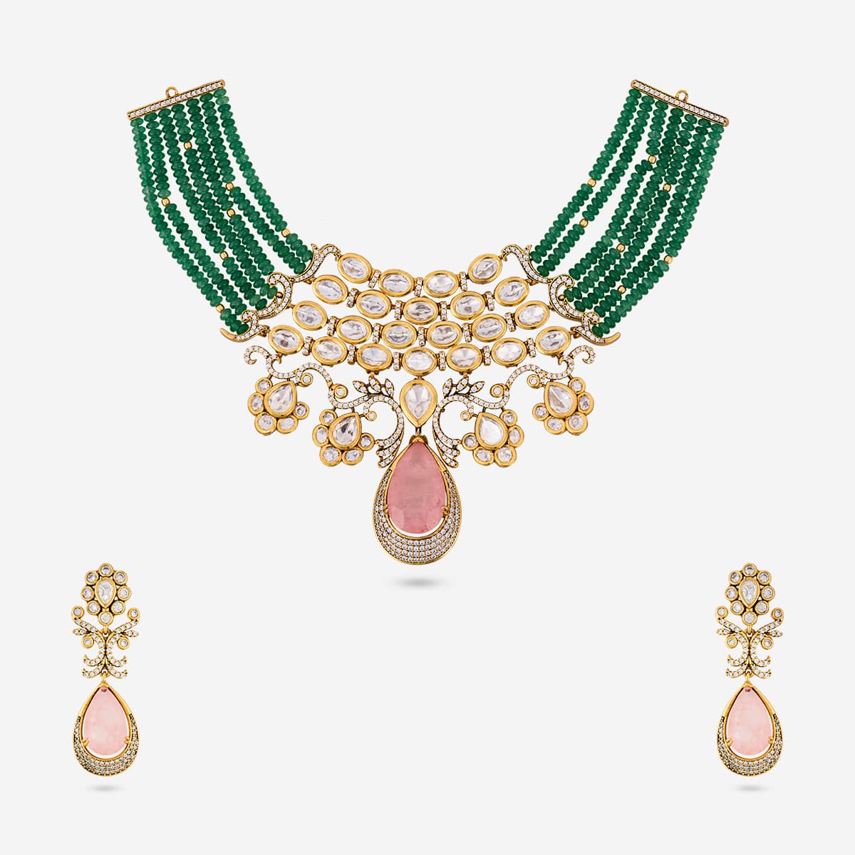 Kundan Necklace Kundan Necklace 202685