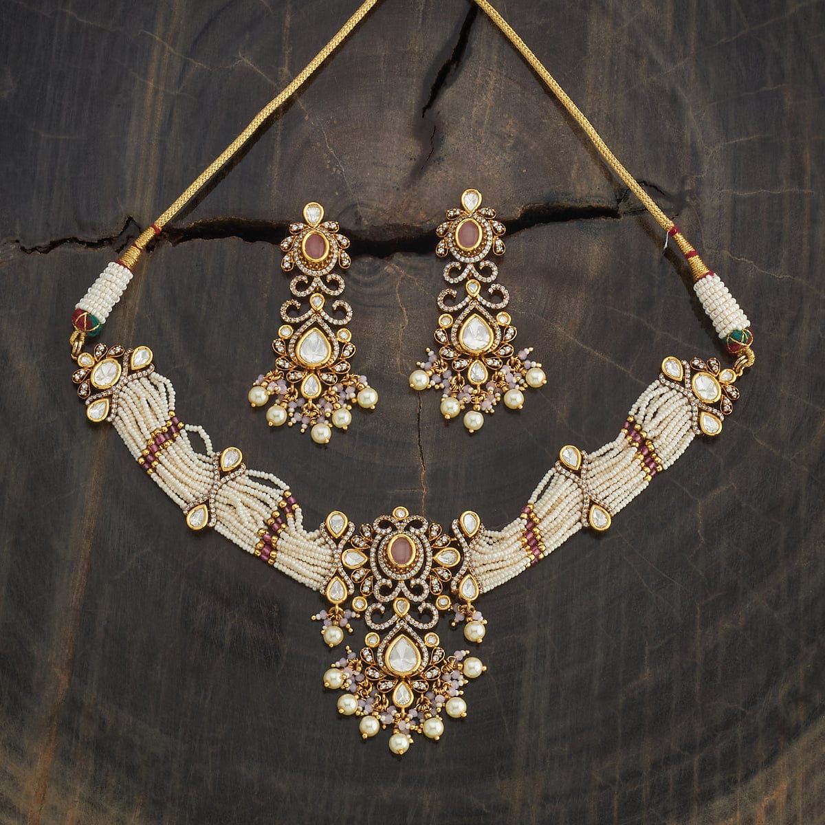 Kundan Necklace Kundan Necklace 181629