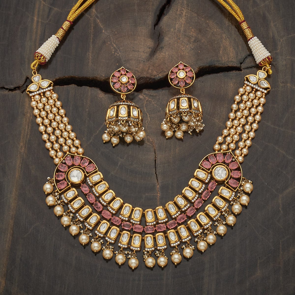 Kundan Necklace Kundan Necklace 182310