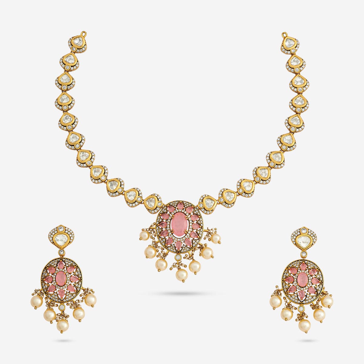 Kundan Necklace Kundan Necklace 184836