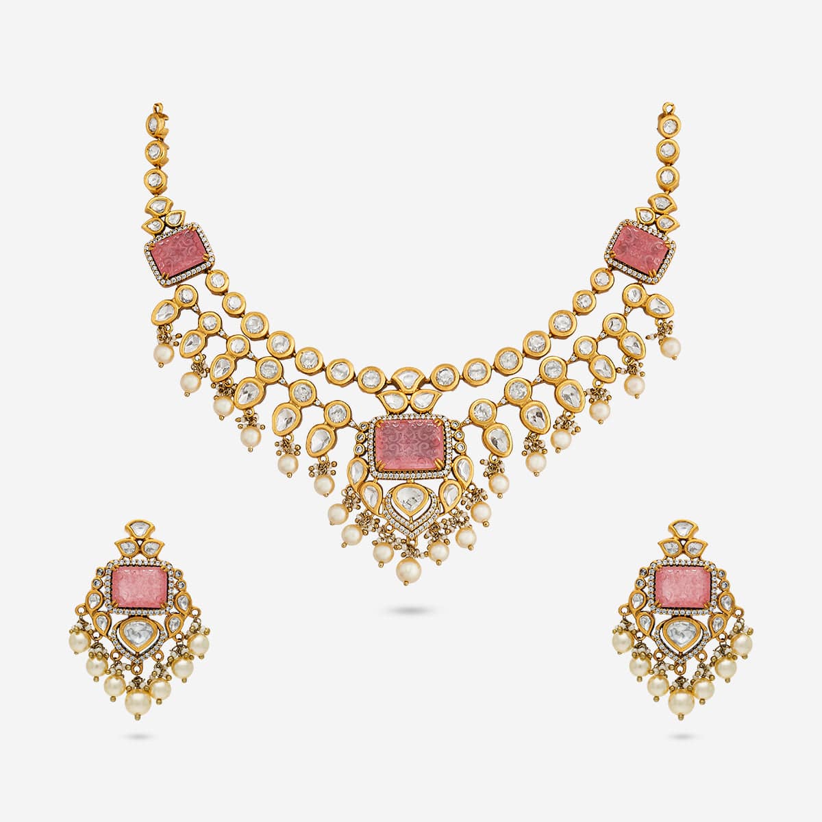 Kundan Necklace Kundan Necklace 191726