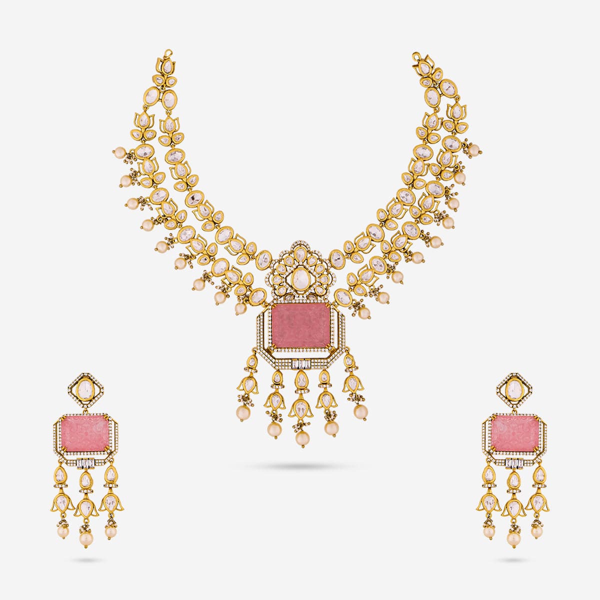 Kundan Necklace Kundan Necklace 191728