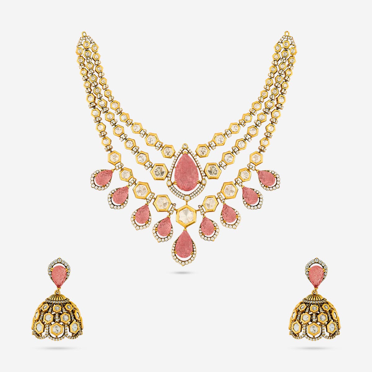 Kundan Necklace Kundan Necklace 194006