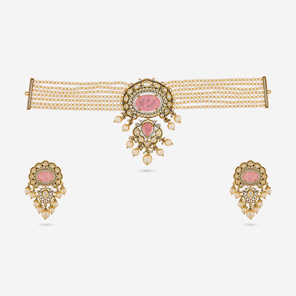 Kundan Necklace Kundan Necklace 194011