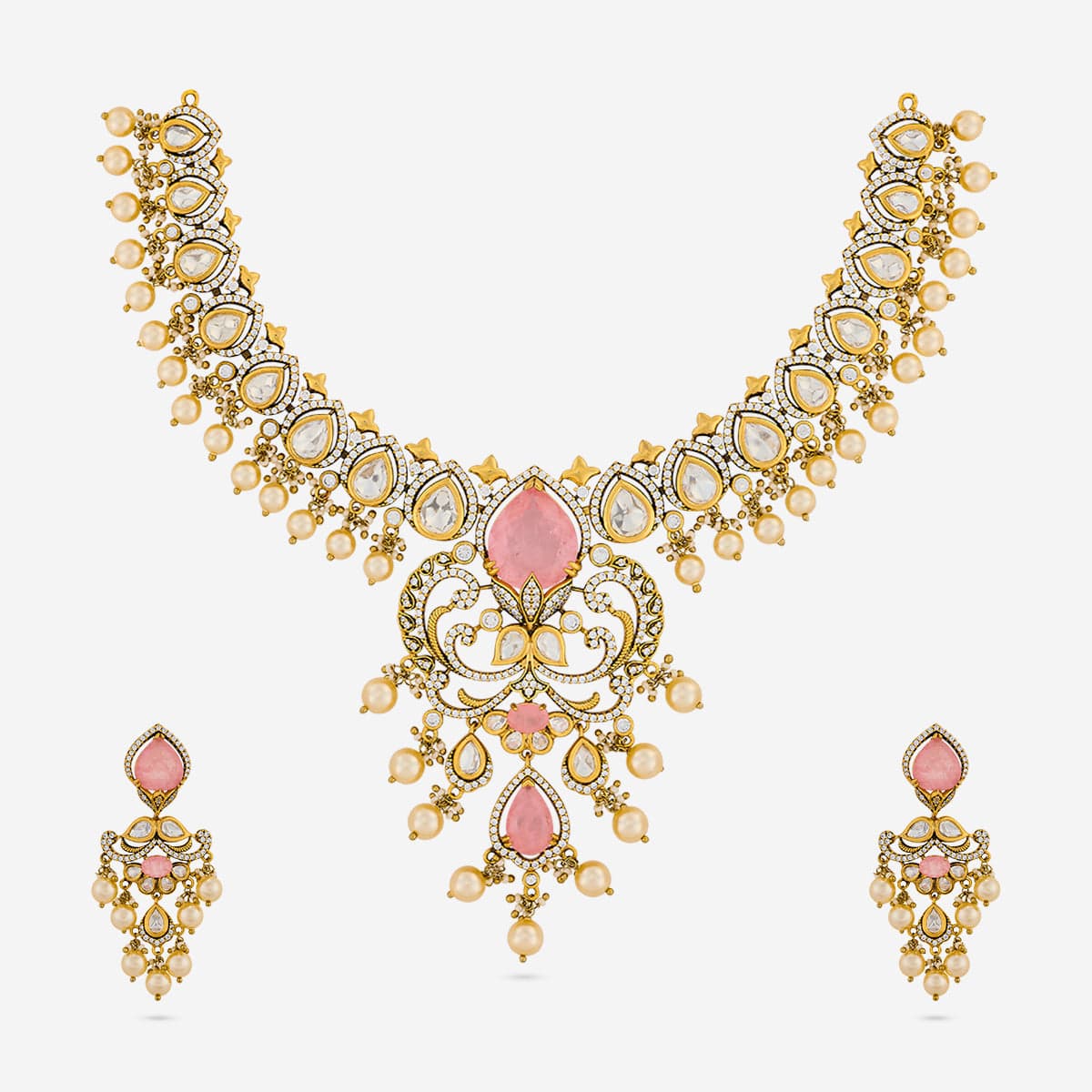 Kundan Necklace Kundan Necklace 194013