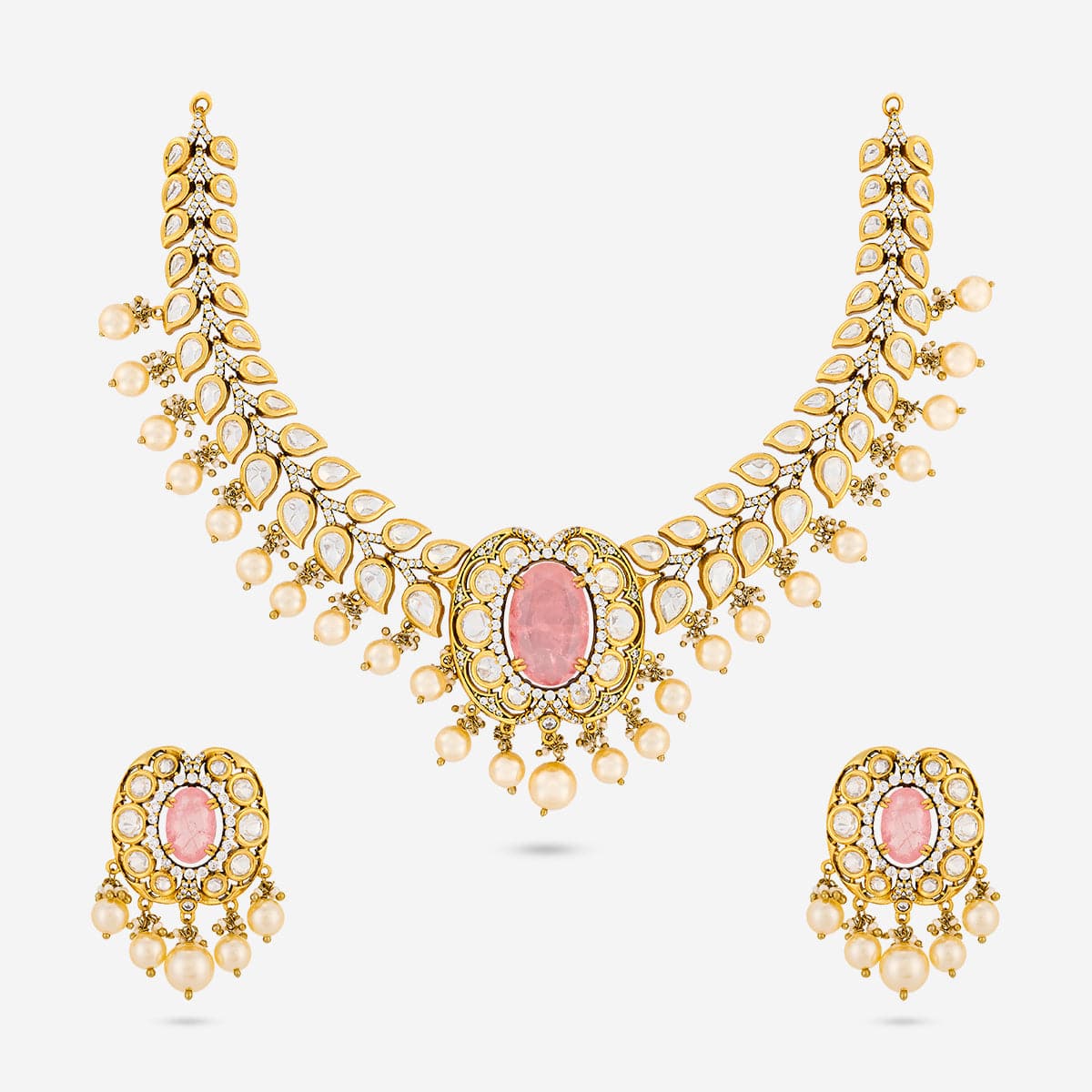 Kundan Necklace Kundan Necklace 195203