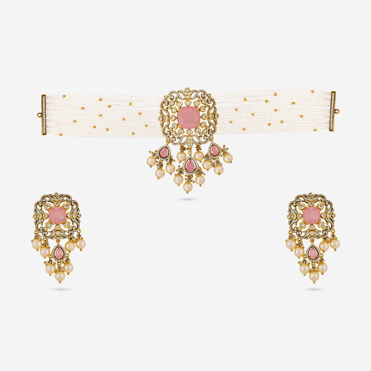 Kundan Necklace Kundan Necklace 196764