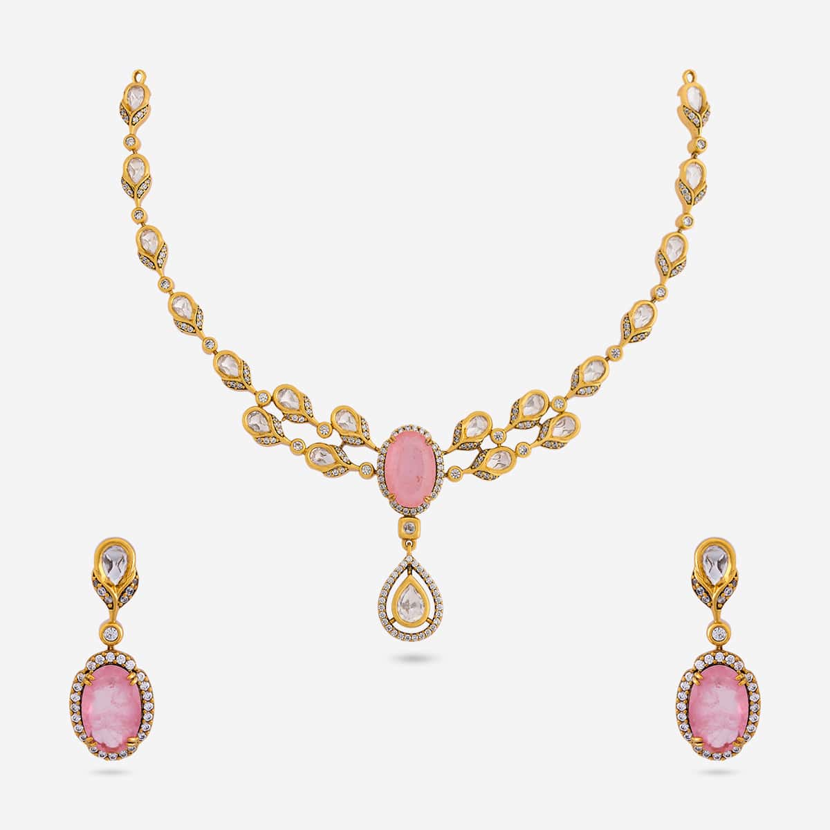 Kundan Necklace Kundan Necklace 196902