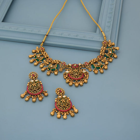 Kundan Necklace Kundan Necklace 200321