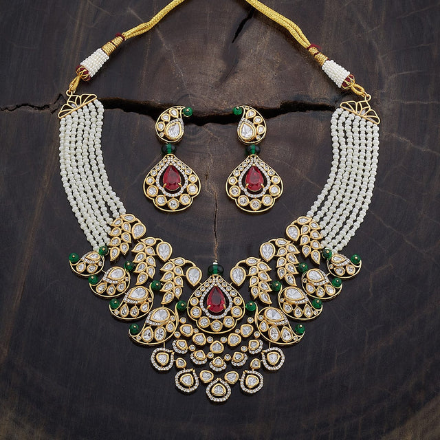 Kundan Necklace Kundan Necklace 164012