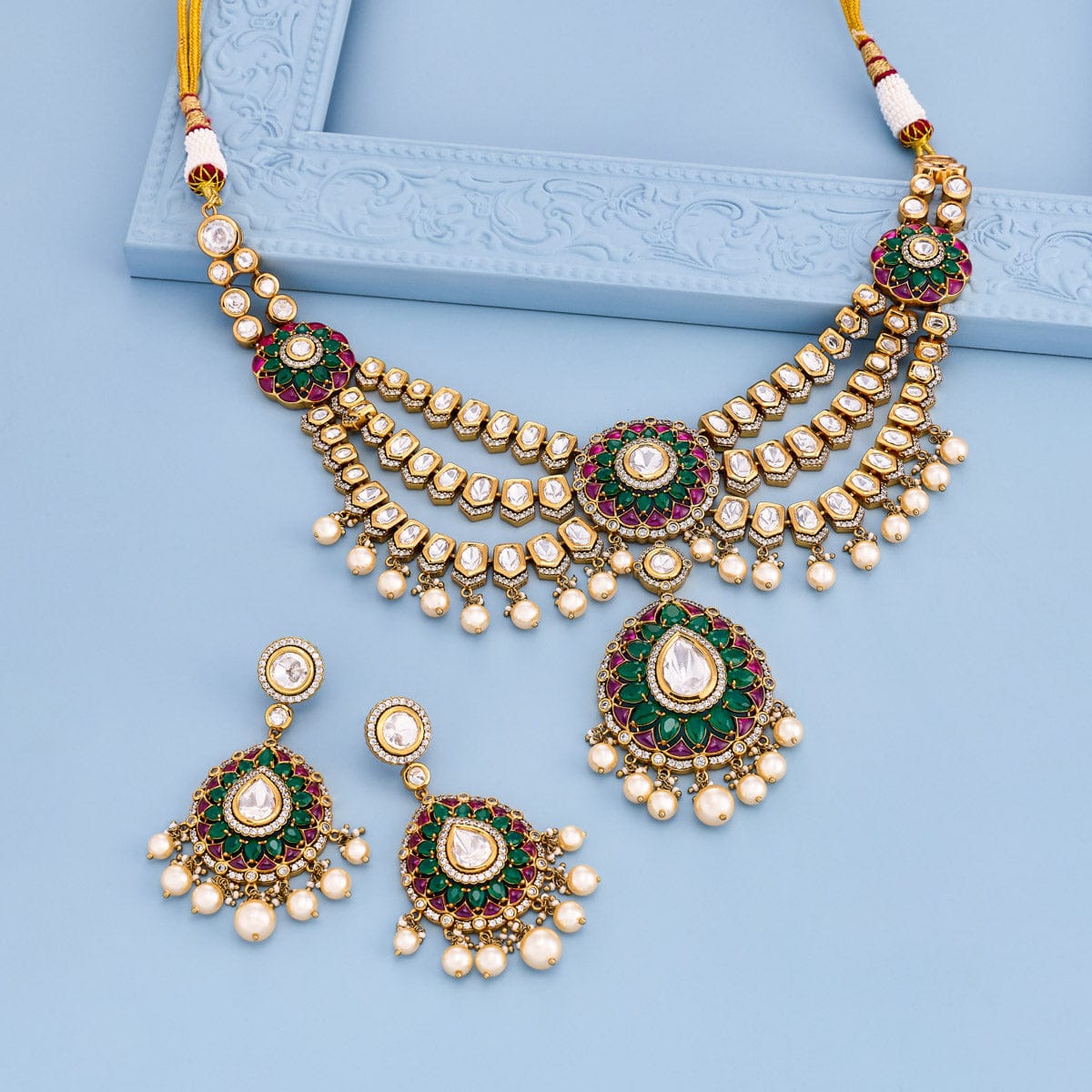Kundan Necklace Kundan Necklace 189213