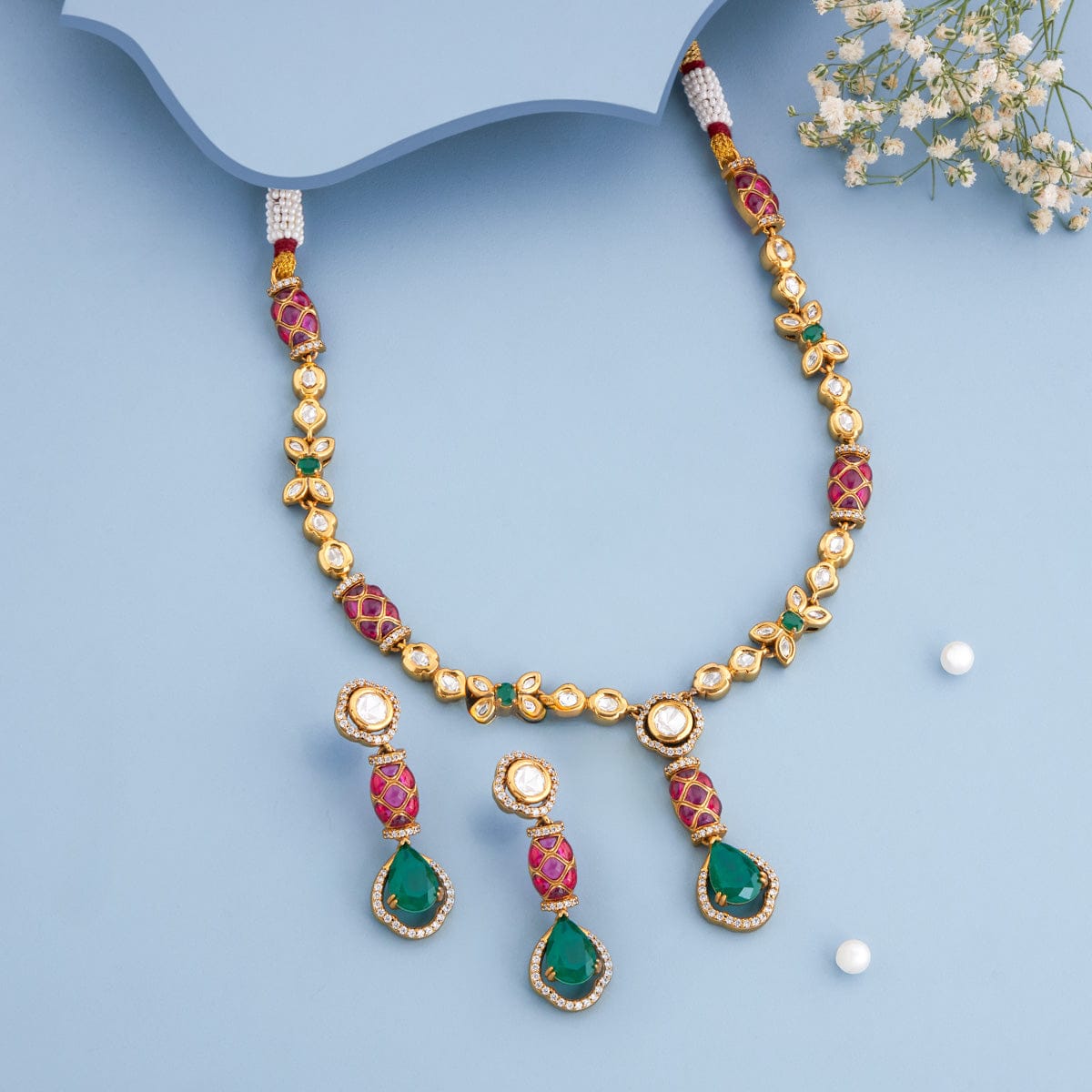 Kundan Necklace Kundan Necklace 189243