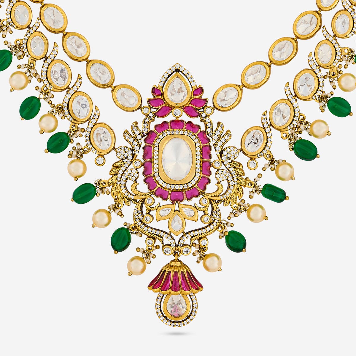 Kundan Necklace Kundan Necklace 195211