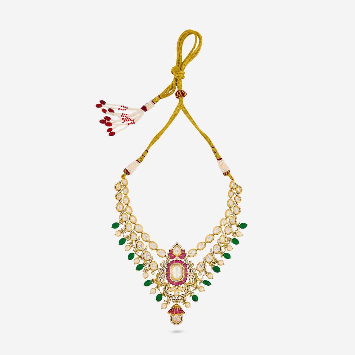 Kundan Necklace Kundan Necklace 195211