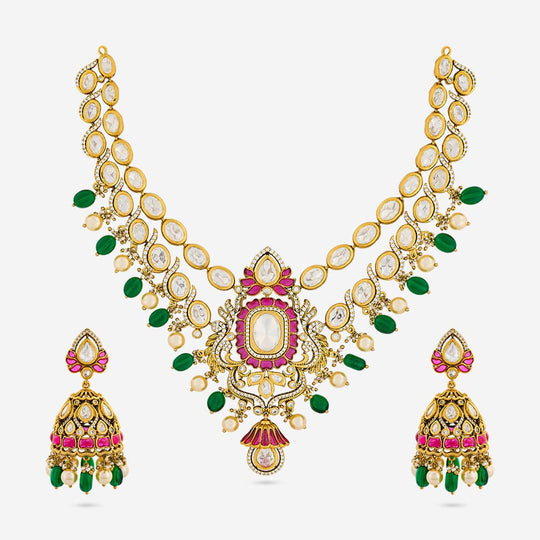 Kundan Necklace Kundan Necklace 195211