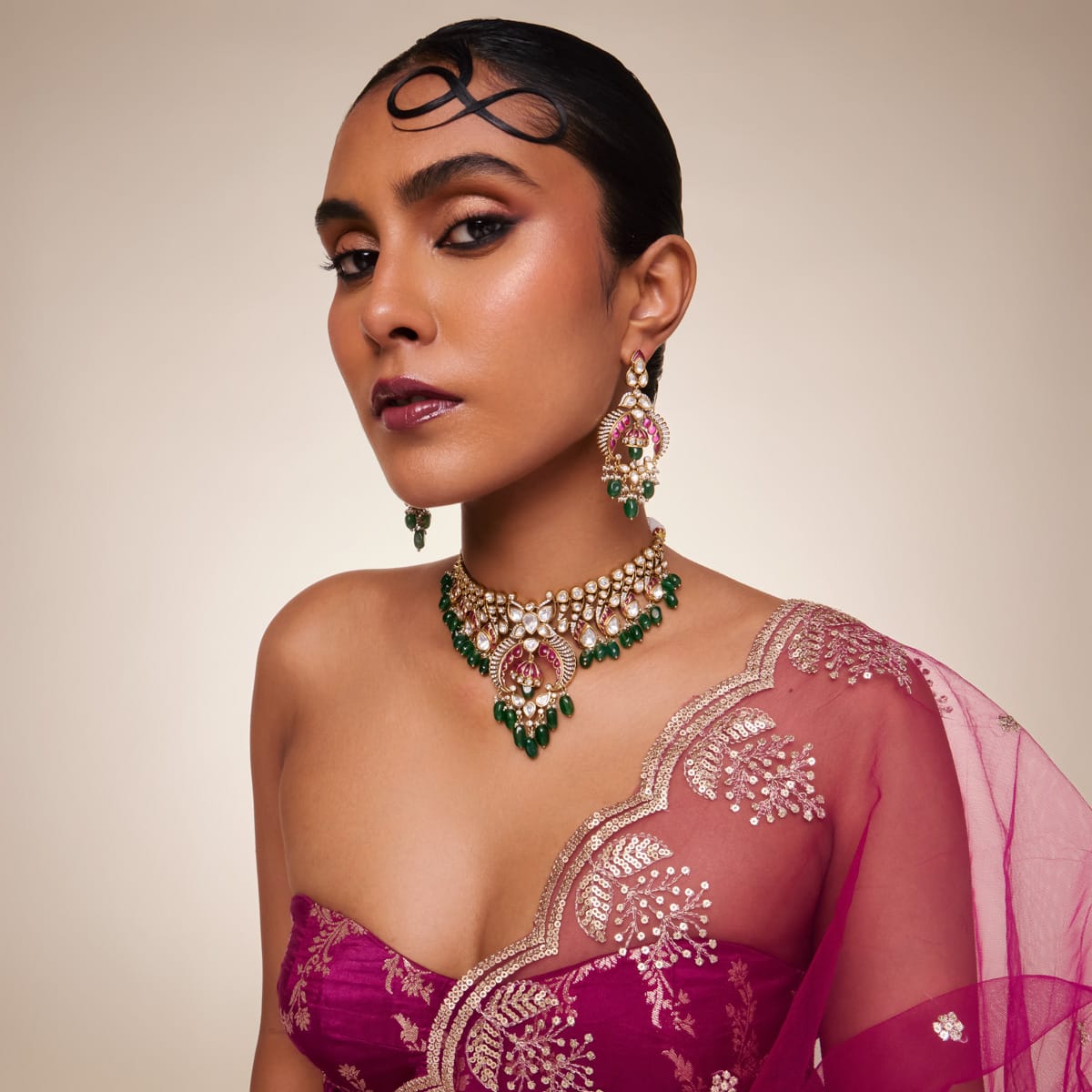 Kundan Necklace Kundan Necklace 197869