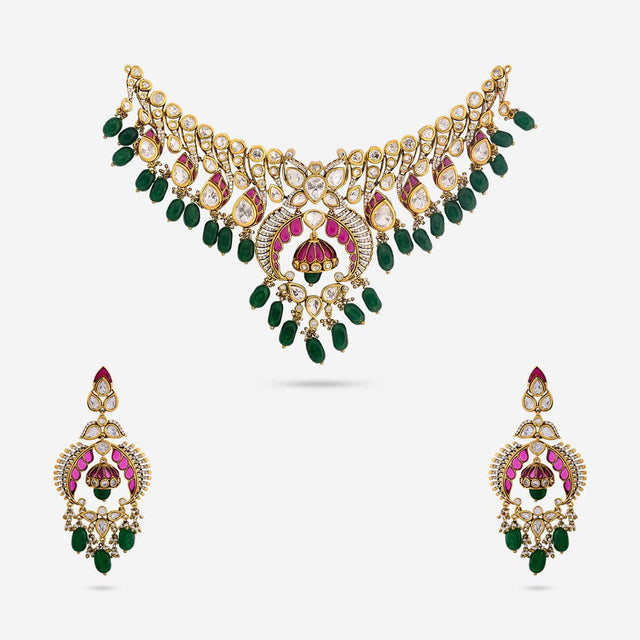 Kundan Necklace Kundan Necklace 197869