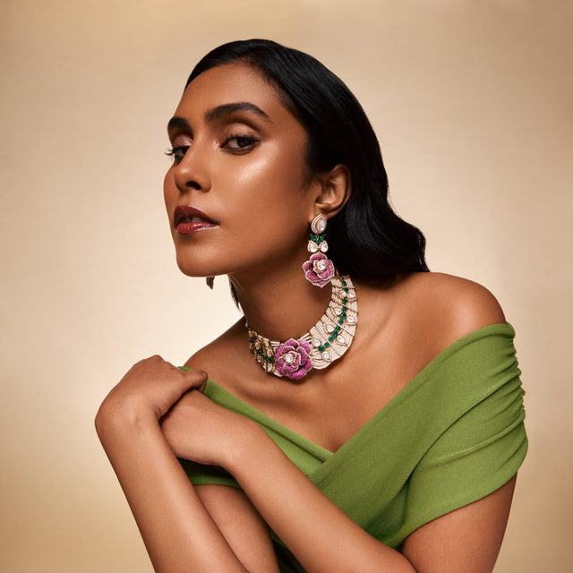 Kundan Necklace Kundan Necklace 199044
