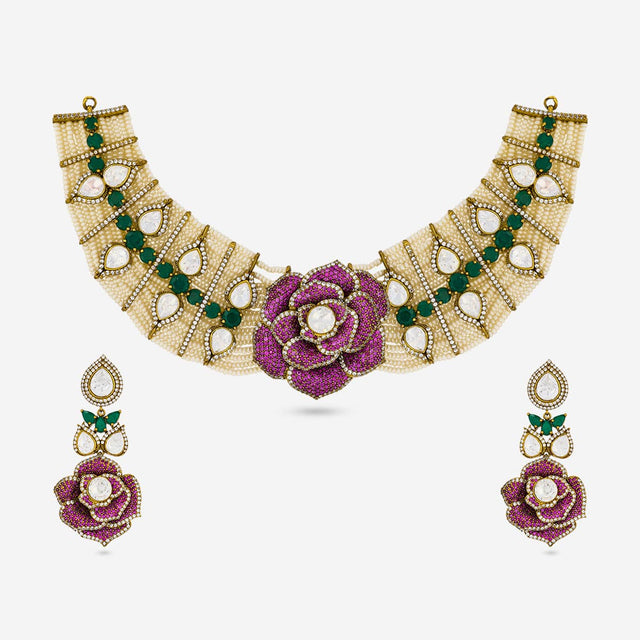 Kundan Necklace Kundan Necklace 199044