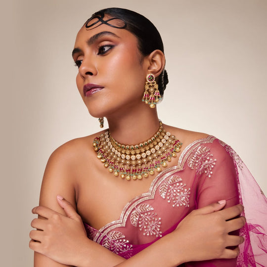 Kundan Necklace Kundan Necklace 199284