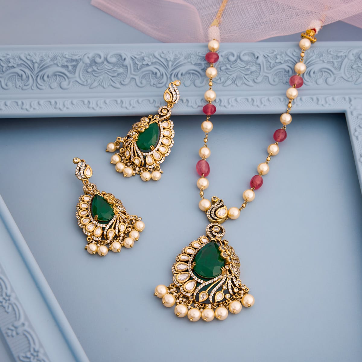 Kundan Necklace Kundan Necklace 199648