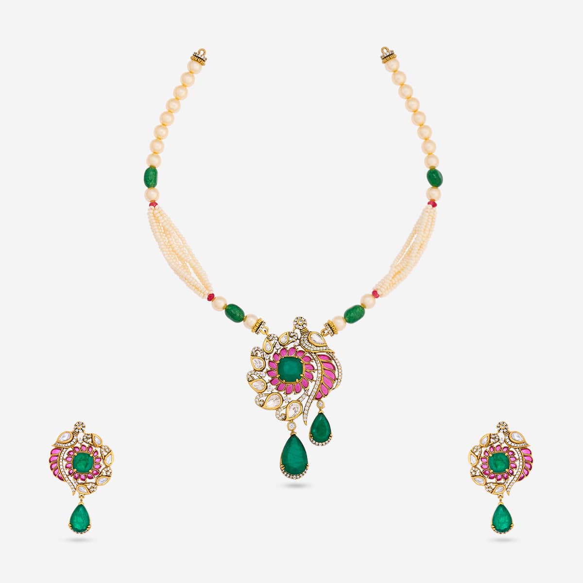 Kundan Necklace Kundan Necklace 201457