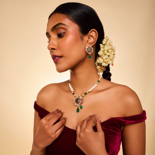 Kundan Necklace Kundan Necklace 201457