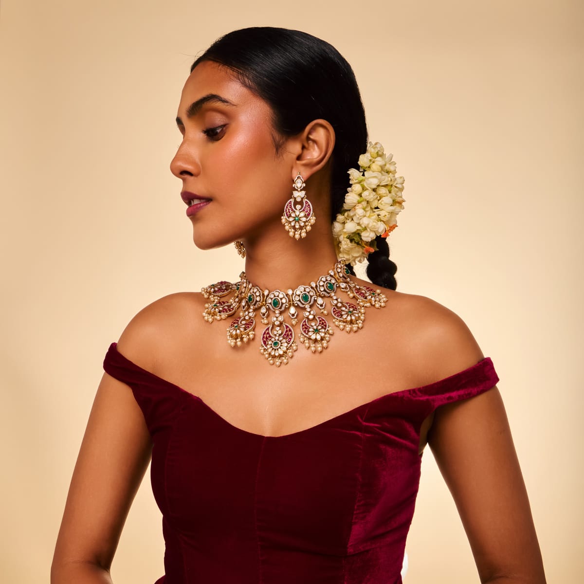 Kundan Necklace Kundan Necklace 202219