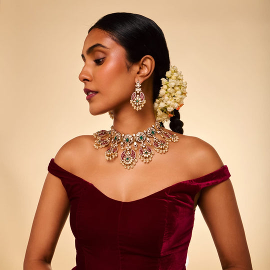 Kundan Necklace Kundan Necklace 202219