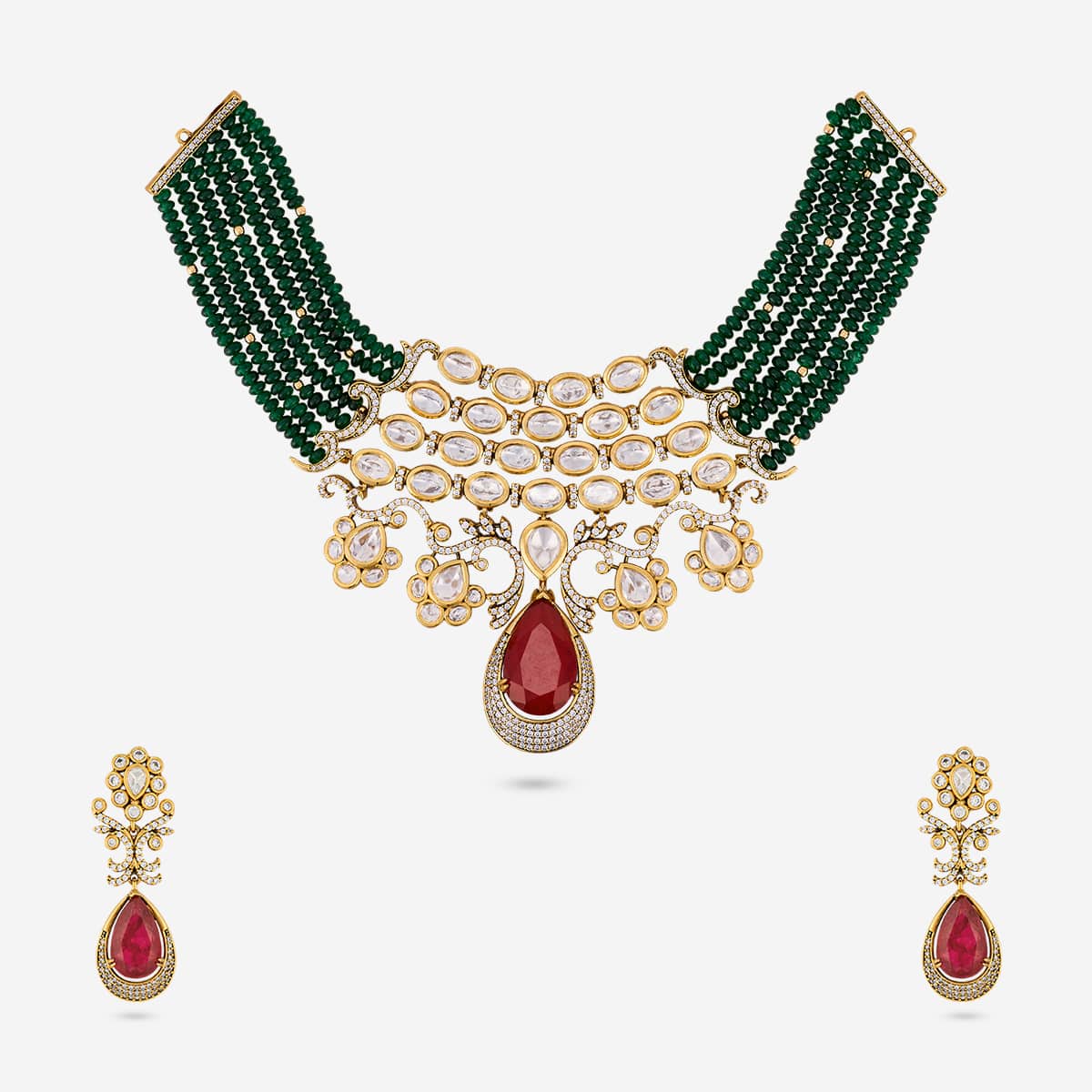 Kundan Necklace Kundan Necklace 202685
