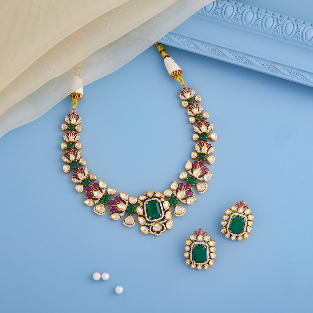 Kundan Necklace Kundan Necklace 202693