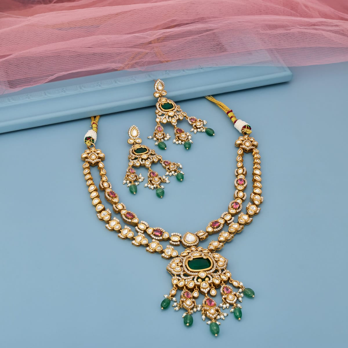 Kundan Necklace Kundan Necklace 204618