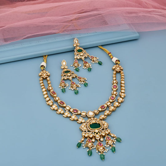 Kundan Necklace Kundan Necklace 204618