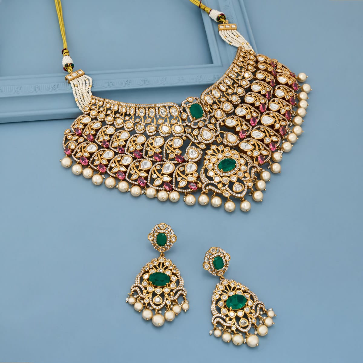 Kundan Necklace Kundan Necklace 204622