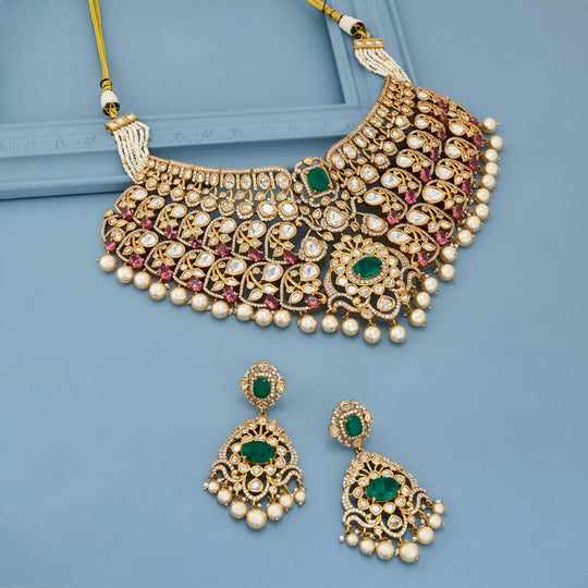 Kundan Necklace Kundan Necklace 204622