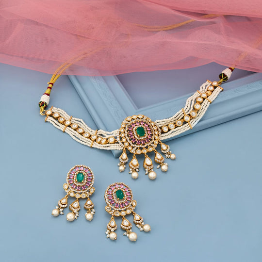 Kundan Necklace Kundan Necklace 204627