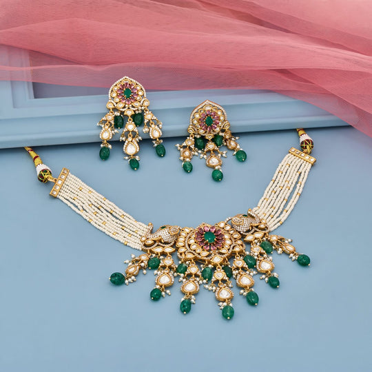 Kundan Necklace Kundan Necklace 204628