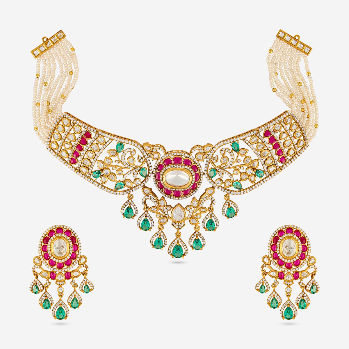 Kundan Necklace Kundan Necklace 205031