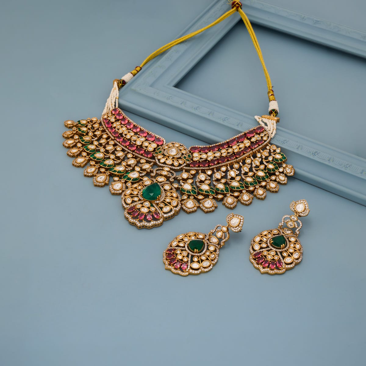Kundan Necklace Kundan Necklace 205032