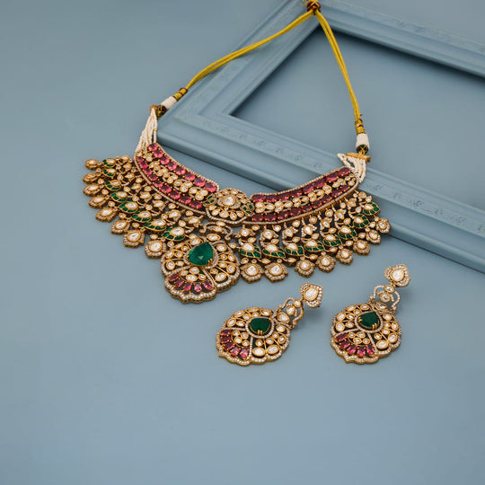Kundan Necklace Kundan Necklace 205032