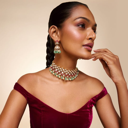 Kundan Necklace Kundan Necklace 199642