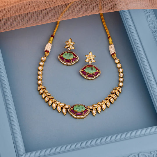 Kundan Necklace Kundan Necklace 199644