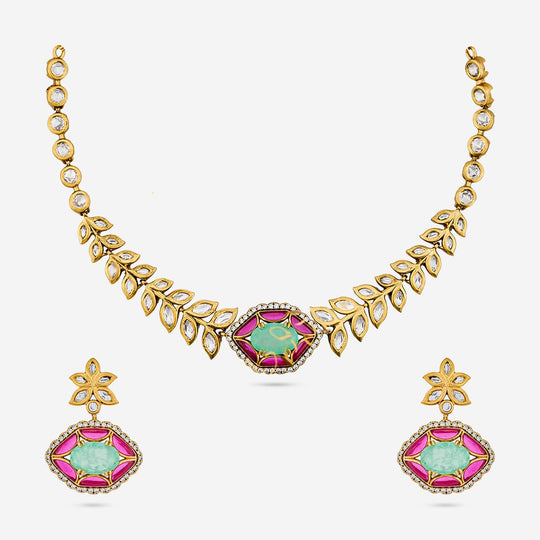 Kundan Necklace Kundan Necklace 199644