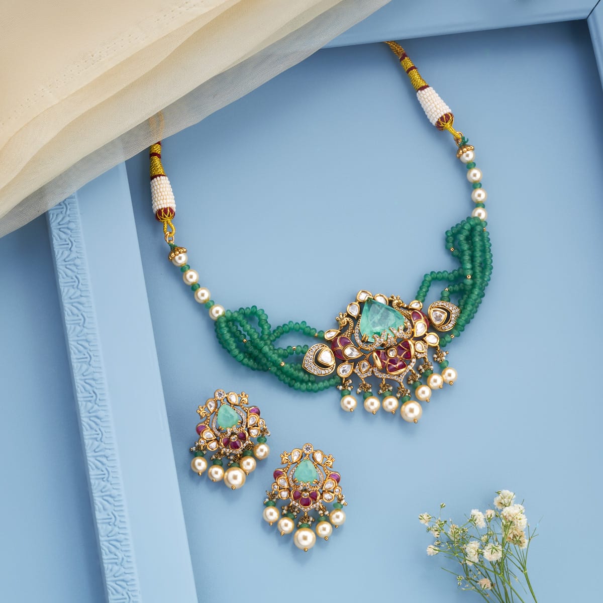 Kundan Necklace Kundan Necklace 201447