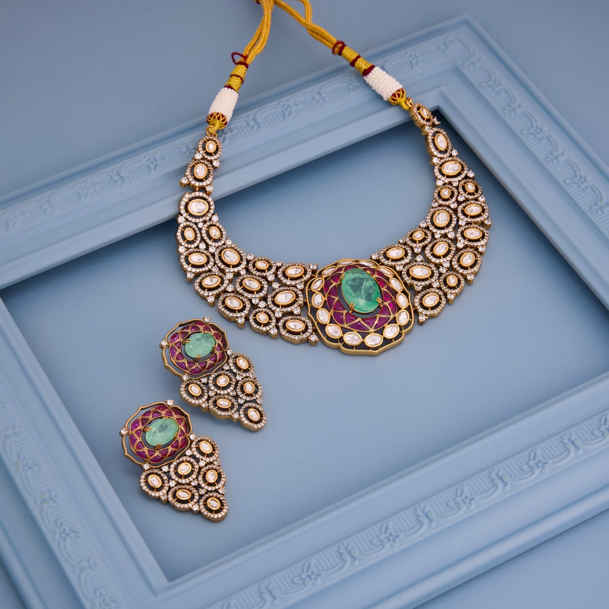 Kundan Necklace Kundan Necklace 201449