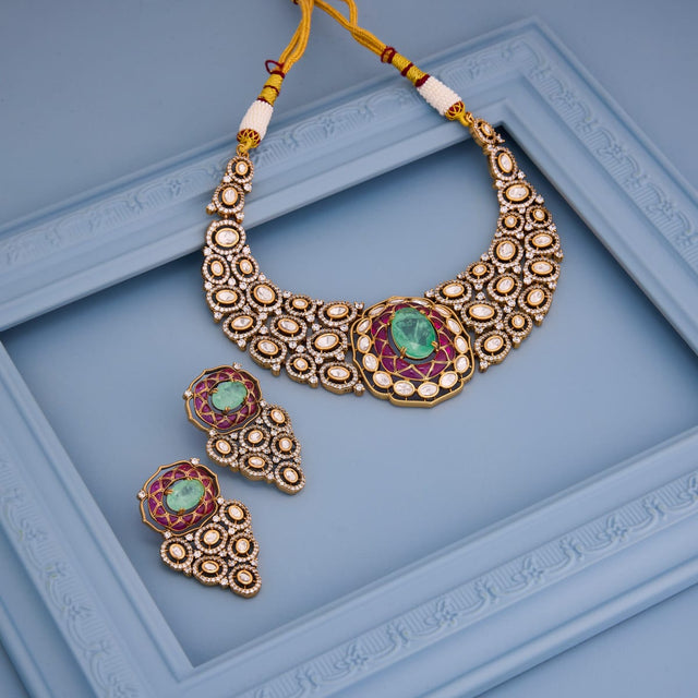 Kundan Necklace Kundan Necklace 201449