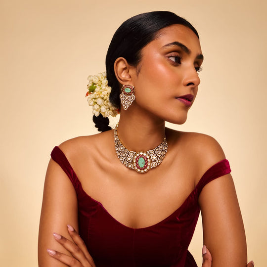 Kundan Necklace Kundan Necklace 201449