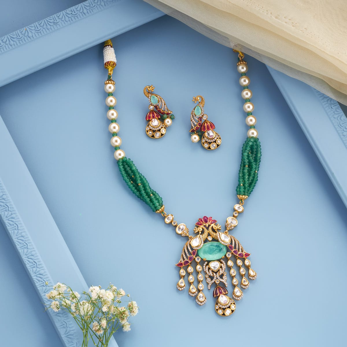 Kundan Necklace Kundan Necklace 201455